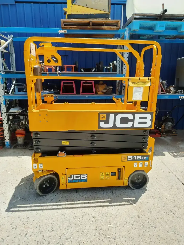 Refurbished electric scissor lift of the class sold from our yard